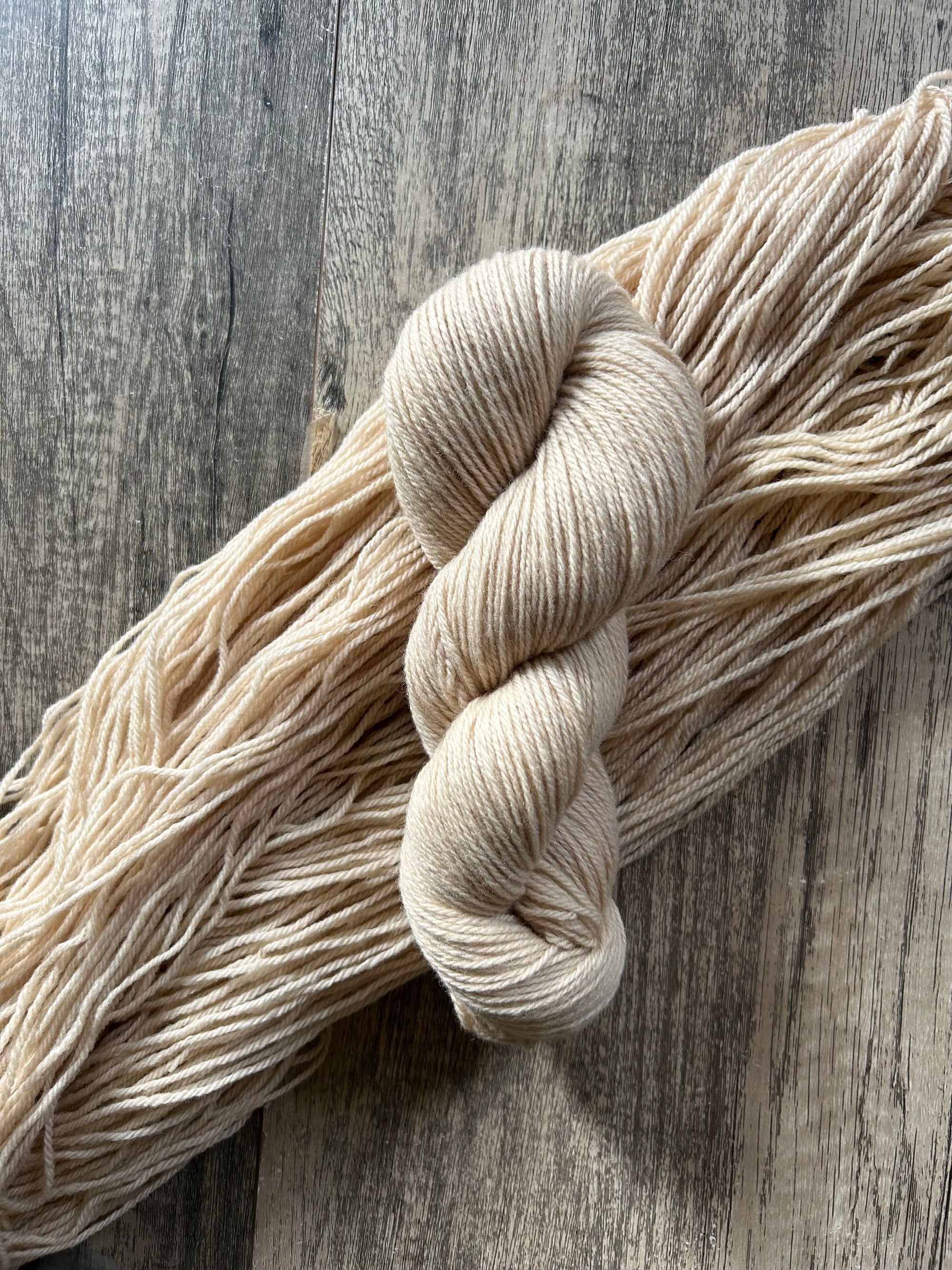 Biscuit - DK Corriedale Woolen Spun Yarn