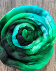 Emerald Swallowtail - Targhee Fibre