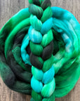 Emerald Swallowtail - Targhee Fibre