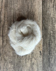Ivory (undyed)  -  Suri Alpaca Silk Lace
