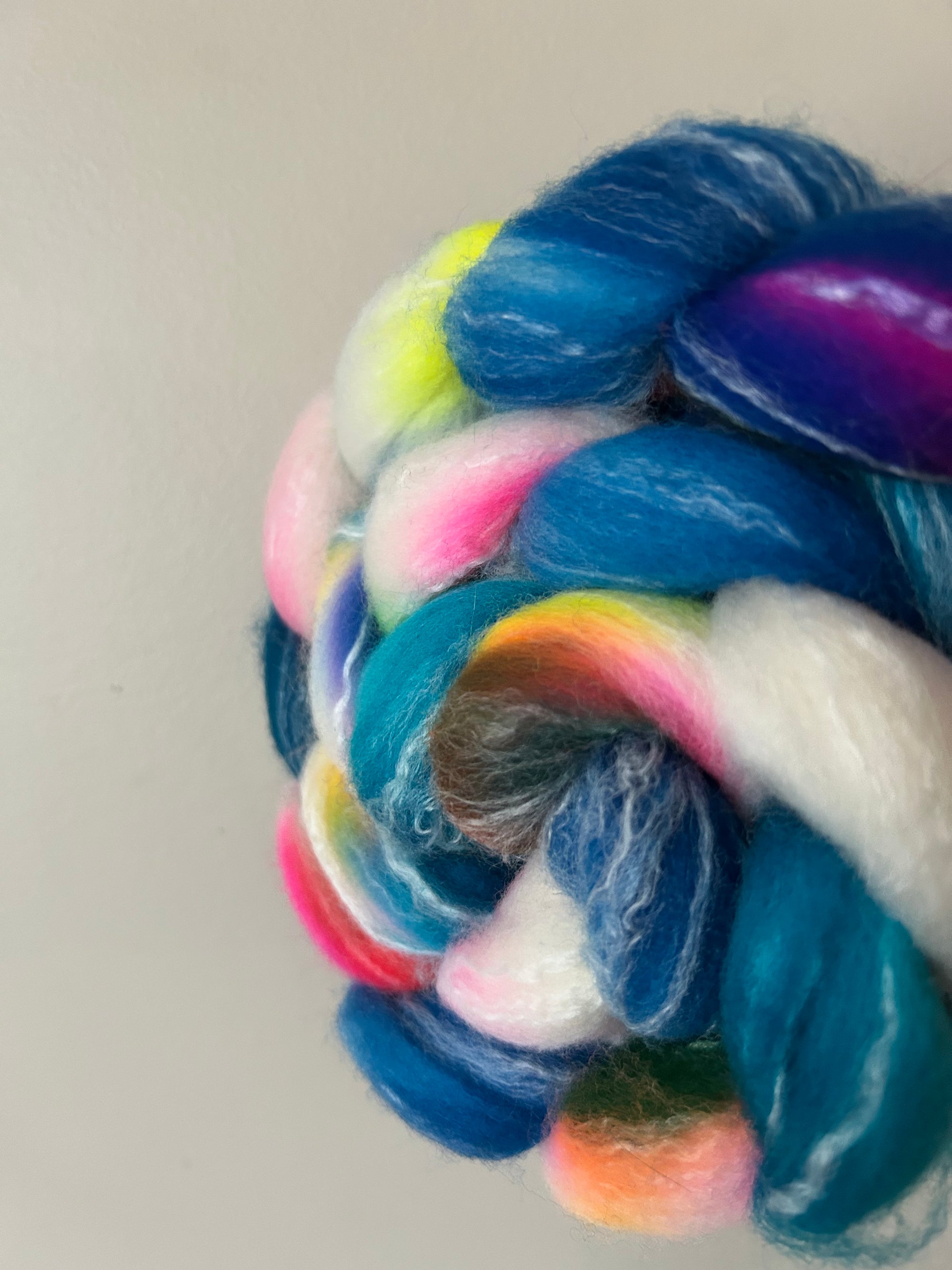 Pool Party - Non Superwash Polwarth Bamboo Fibre