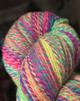 Rainbow Brite Rambouillet - Sport Weight Handspun