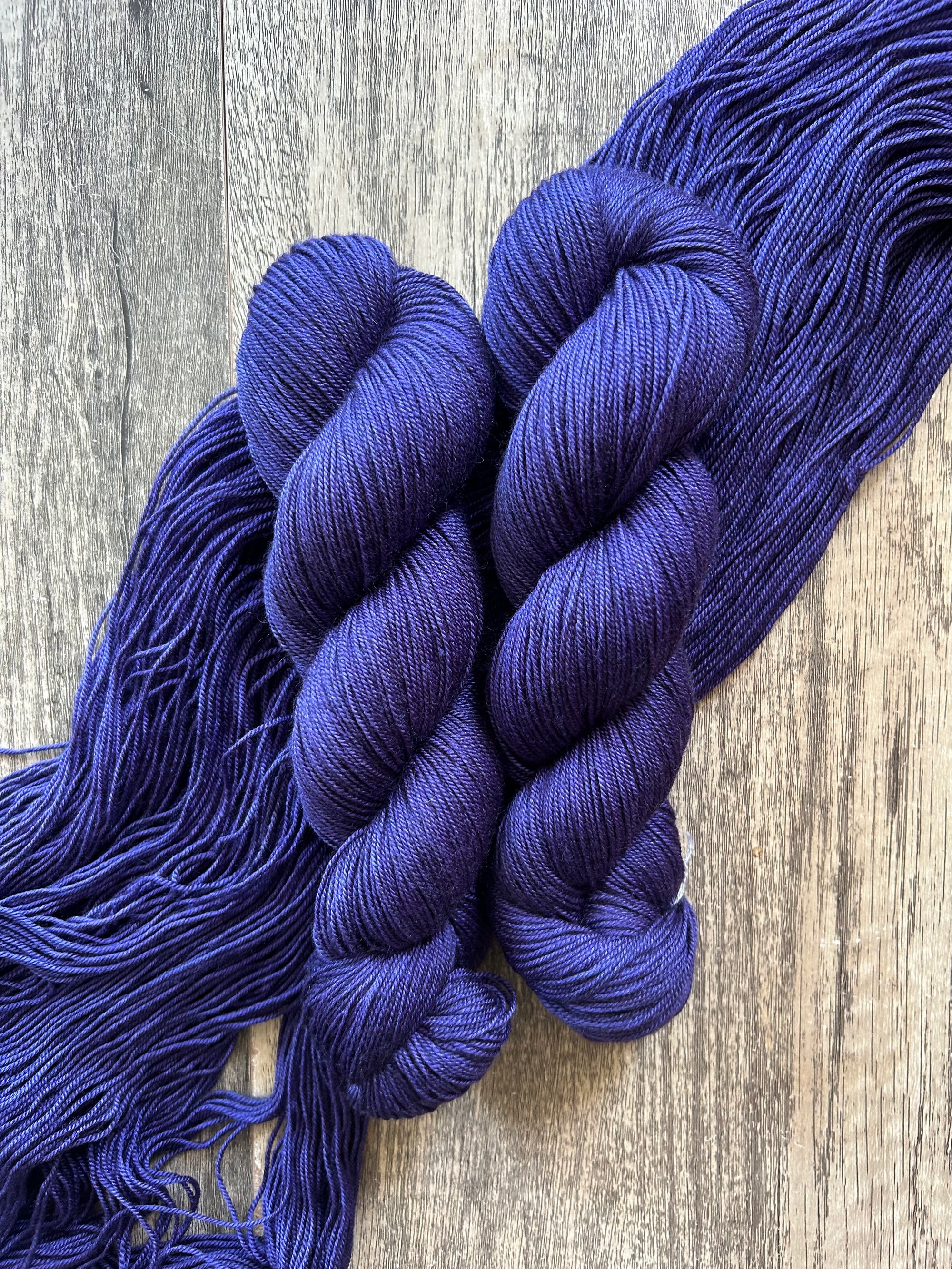 Ultraviolet - Merino/Silk/Yak Fingering
