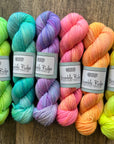 Full Set! Smooth Sock 85/15 Superwash Merino Nylon 4-ply