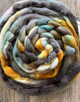 Mushroom Hunt - Harlequin (70/30 Haunui Silk Fibre)