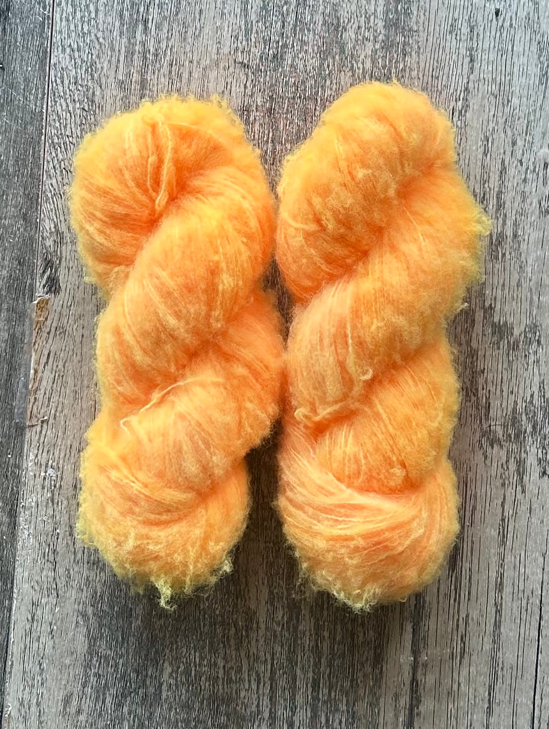 NEON - Orange - Brushed Merino Nylon