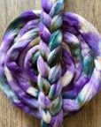 OOAK 5 - Non Superwash Polwarth Tweed Fibre