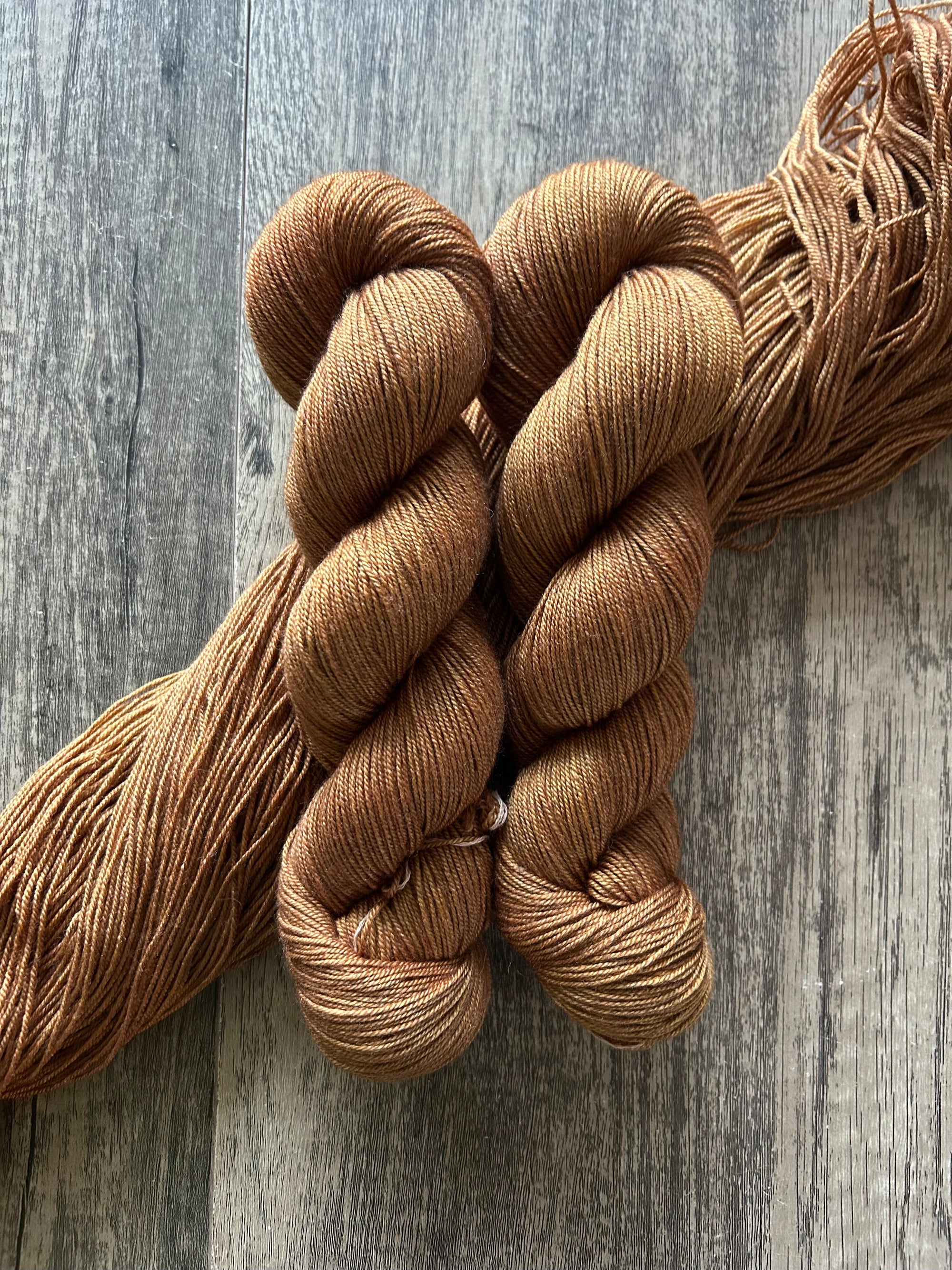 Caramel - Merino/Silk/Yak Fingering