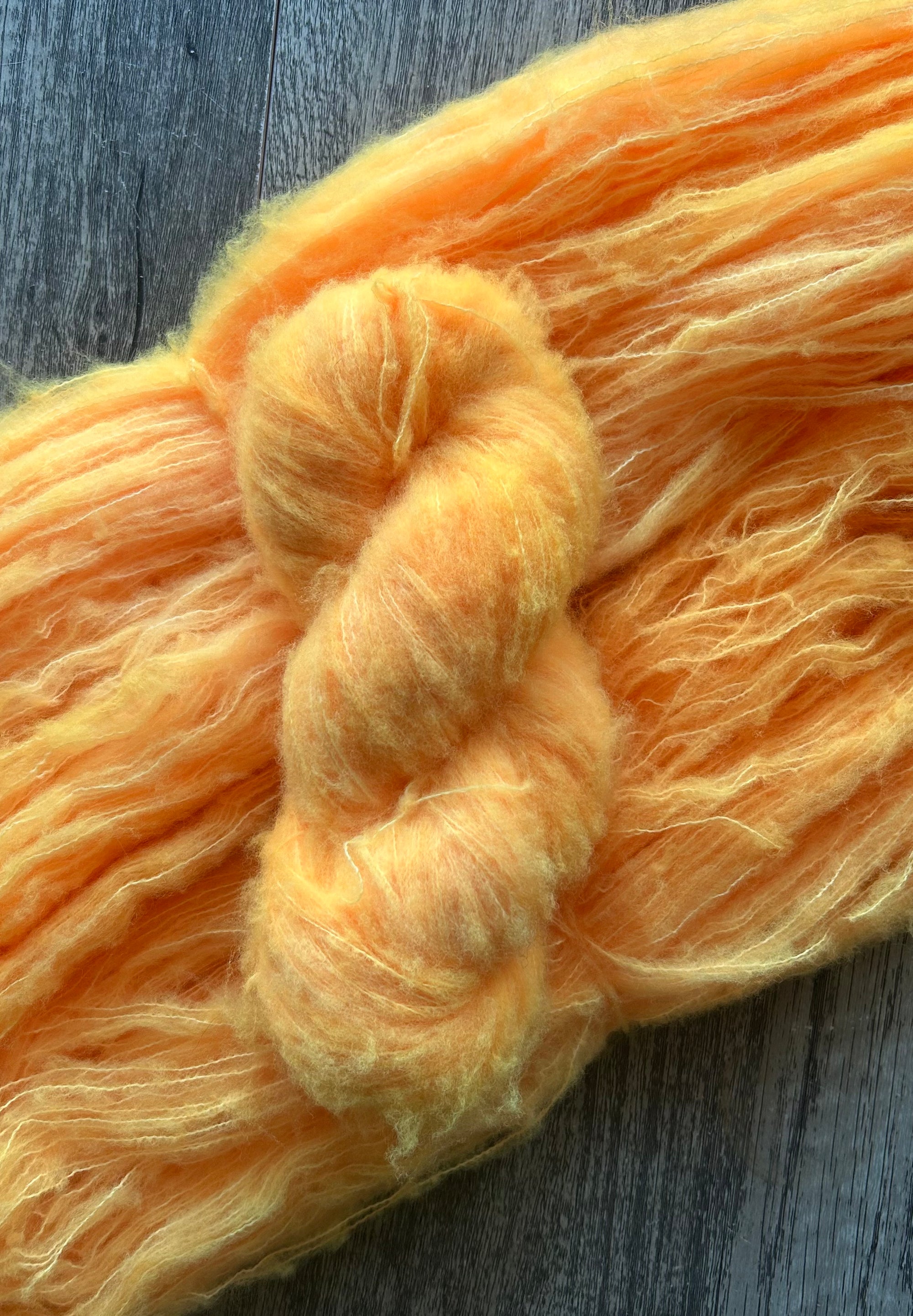 NEON - Orange - Brushed Merino Nylon