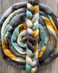 Mushroom Hunt - Harlequin (70/30 Haunui Silk Fibre)