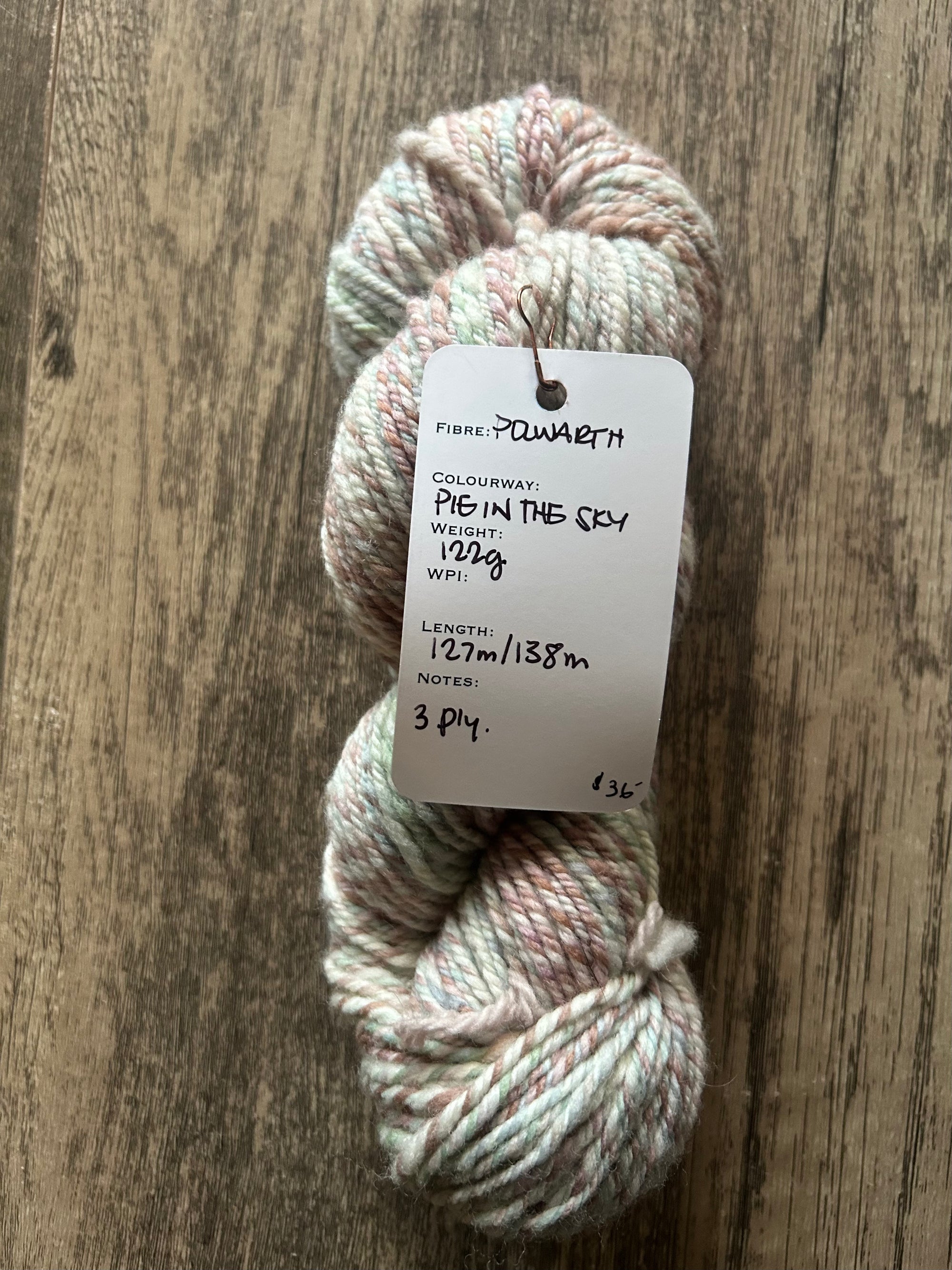 Polwarth - Aran/Chunky Weight Handspun