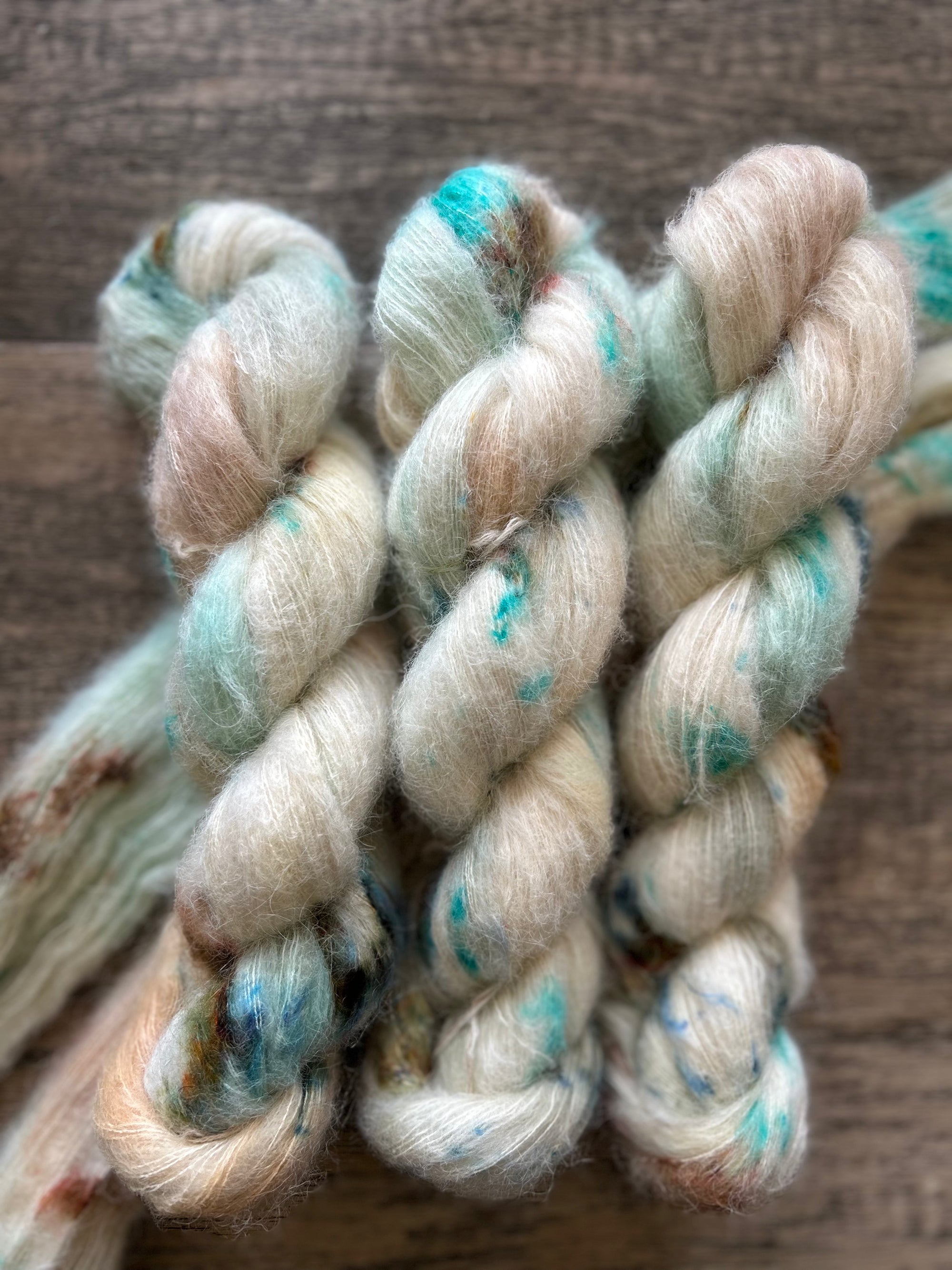 The Price Of Eggs - Suri Alpaca Silk Lace