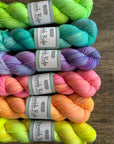 Full Set! Smooth Sock 85/15 Superwash Merino Nylon 4-ply