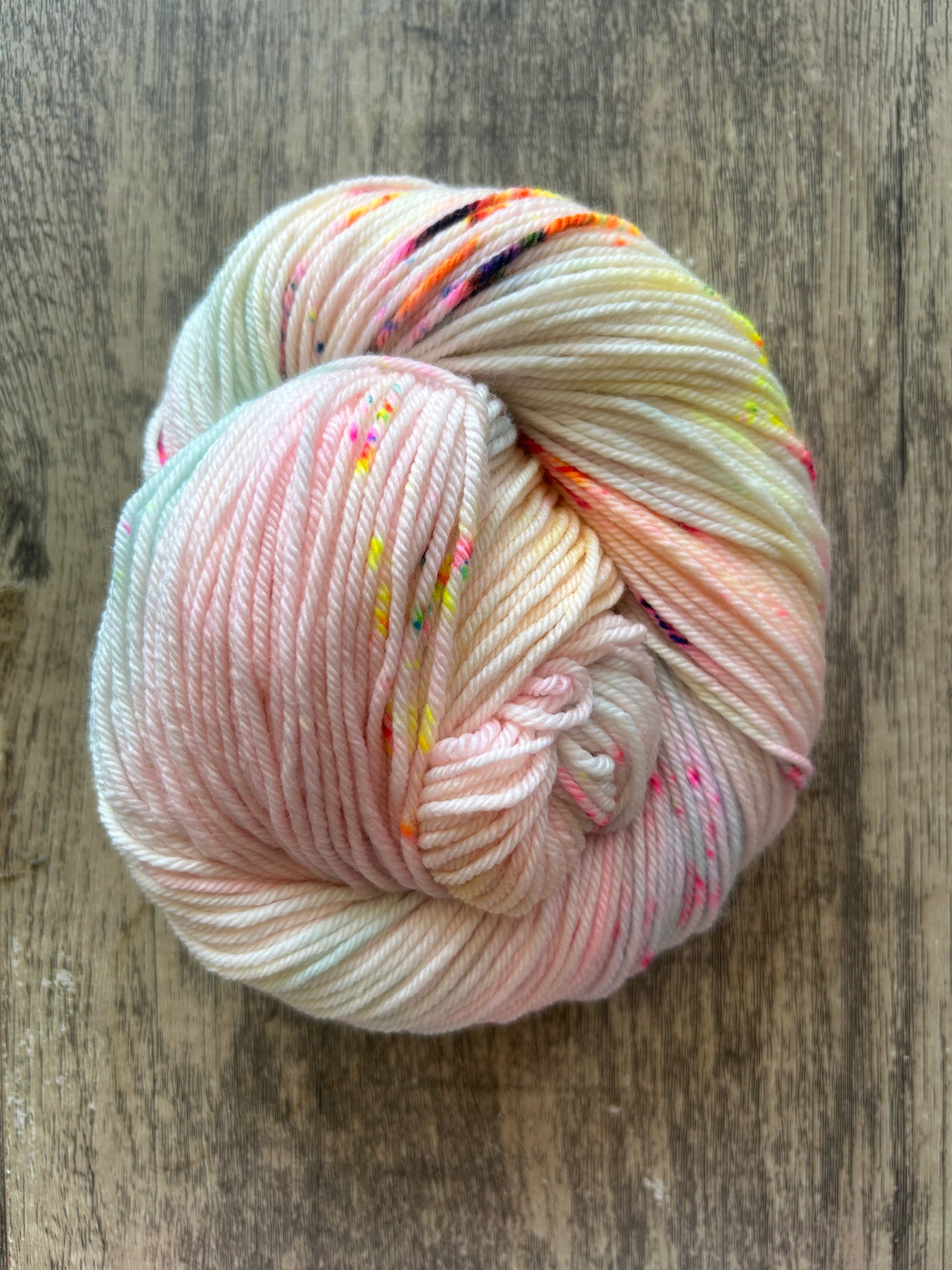 Funfetti Frosting- DK 85/15 SW Merino/Nylon