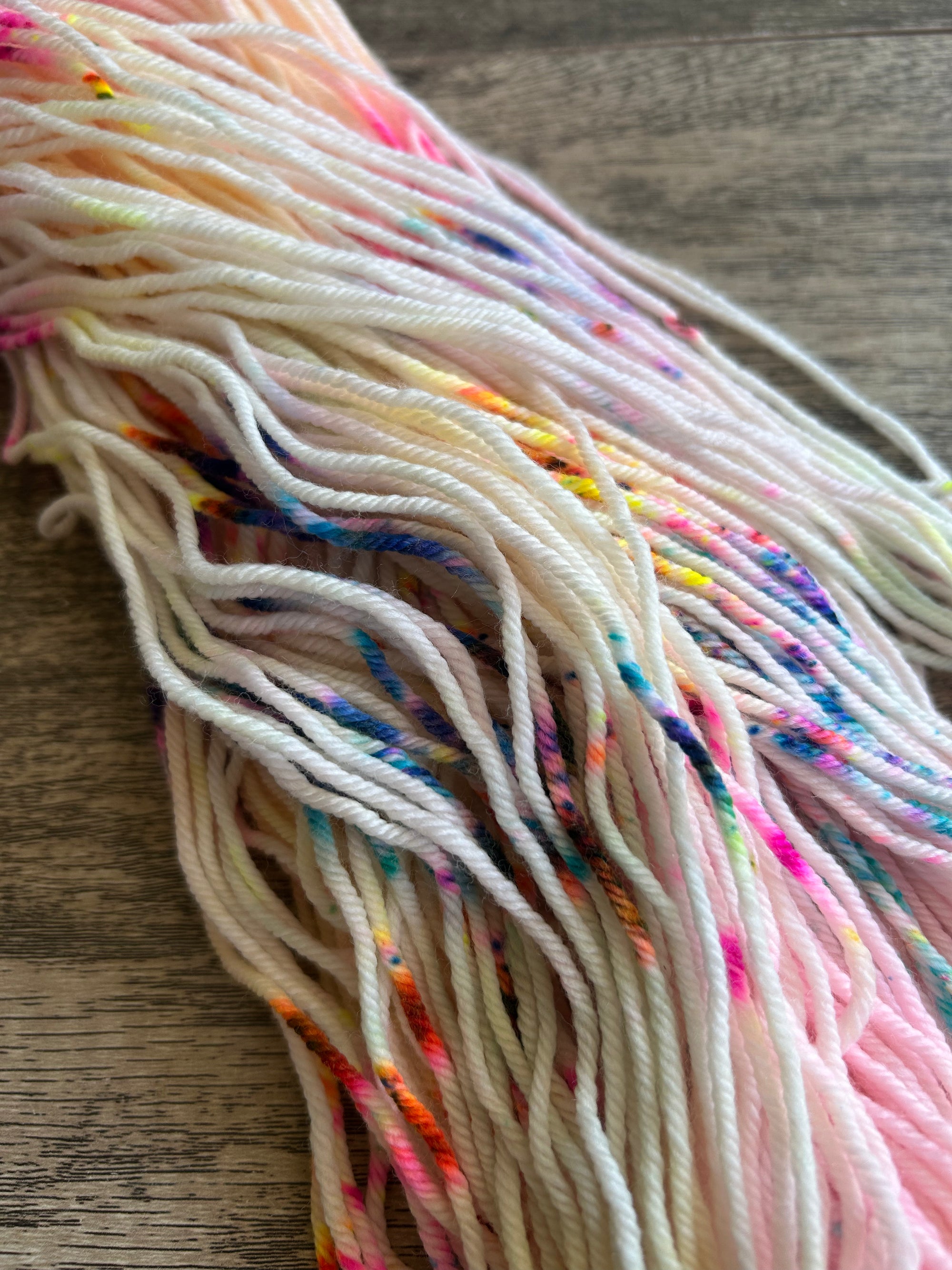 Funfetti Frosting- DK 85/15 SW Merino/Nylon