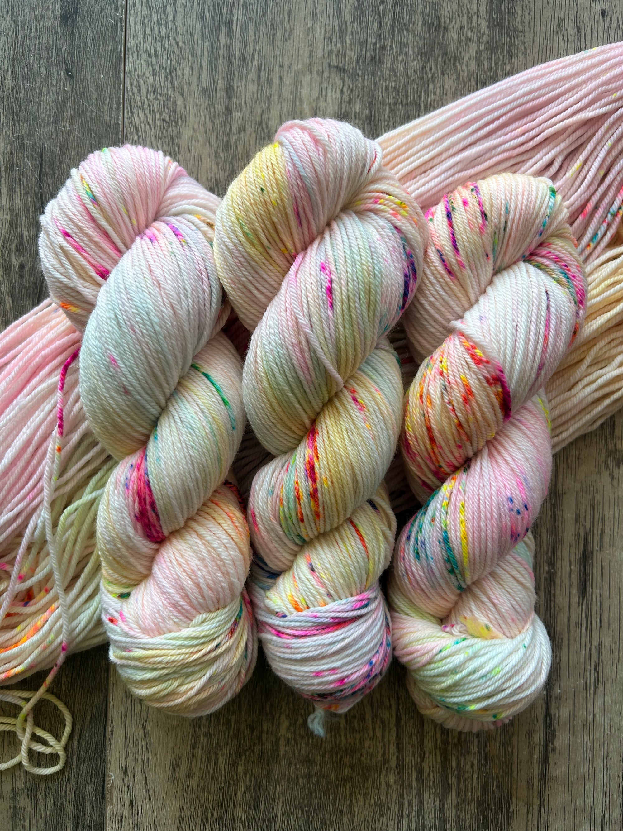 Funfetti Frosting- DK 85/15 SW Merino/Nylon