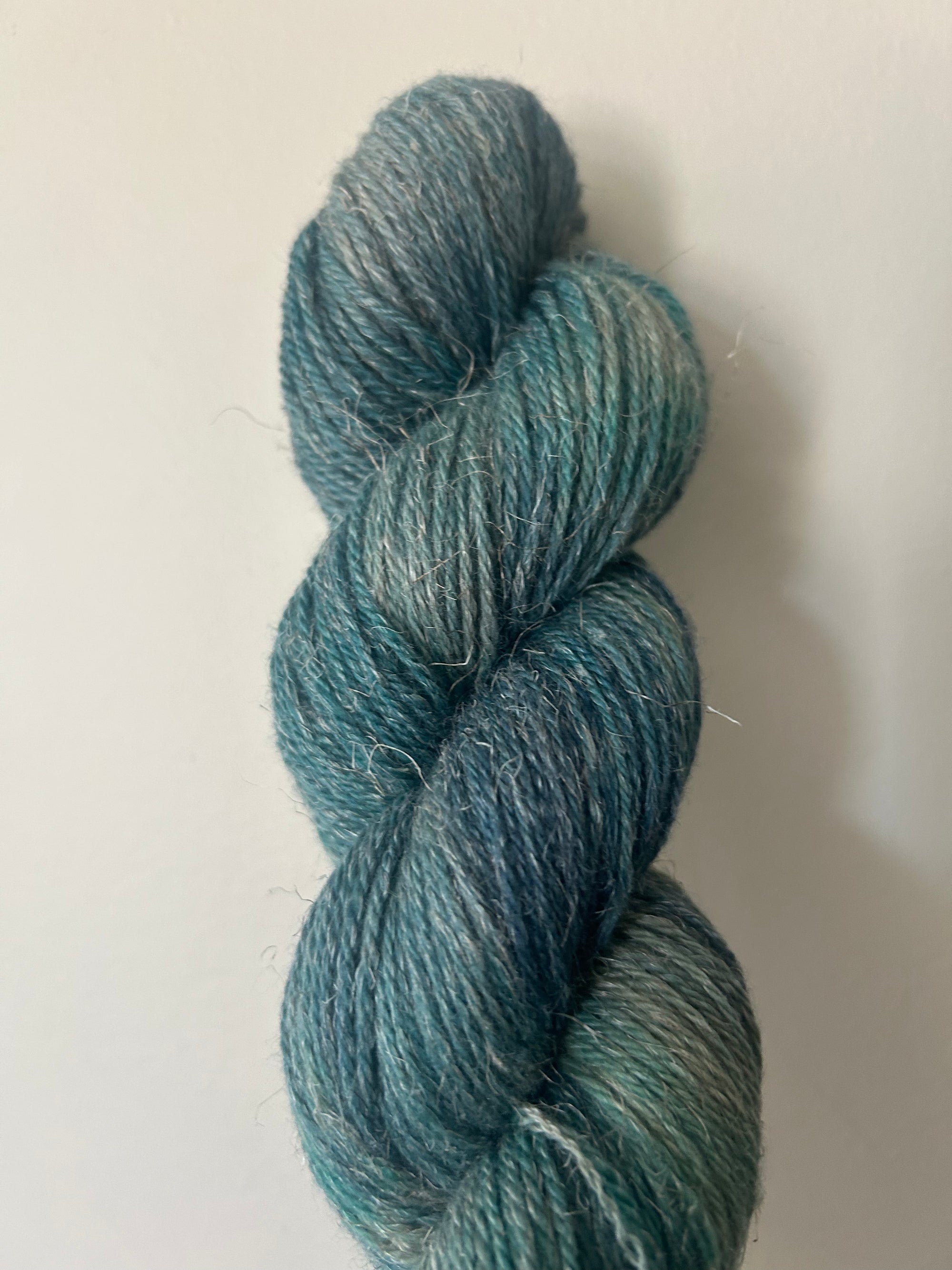 Stormy OOAK - DK 70/30 Wool/Linen