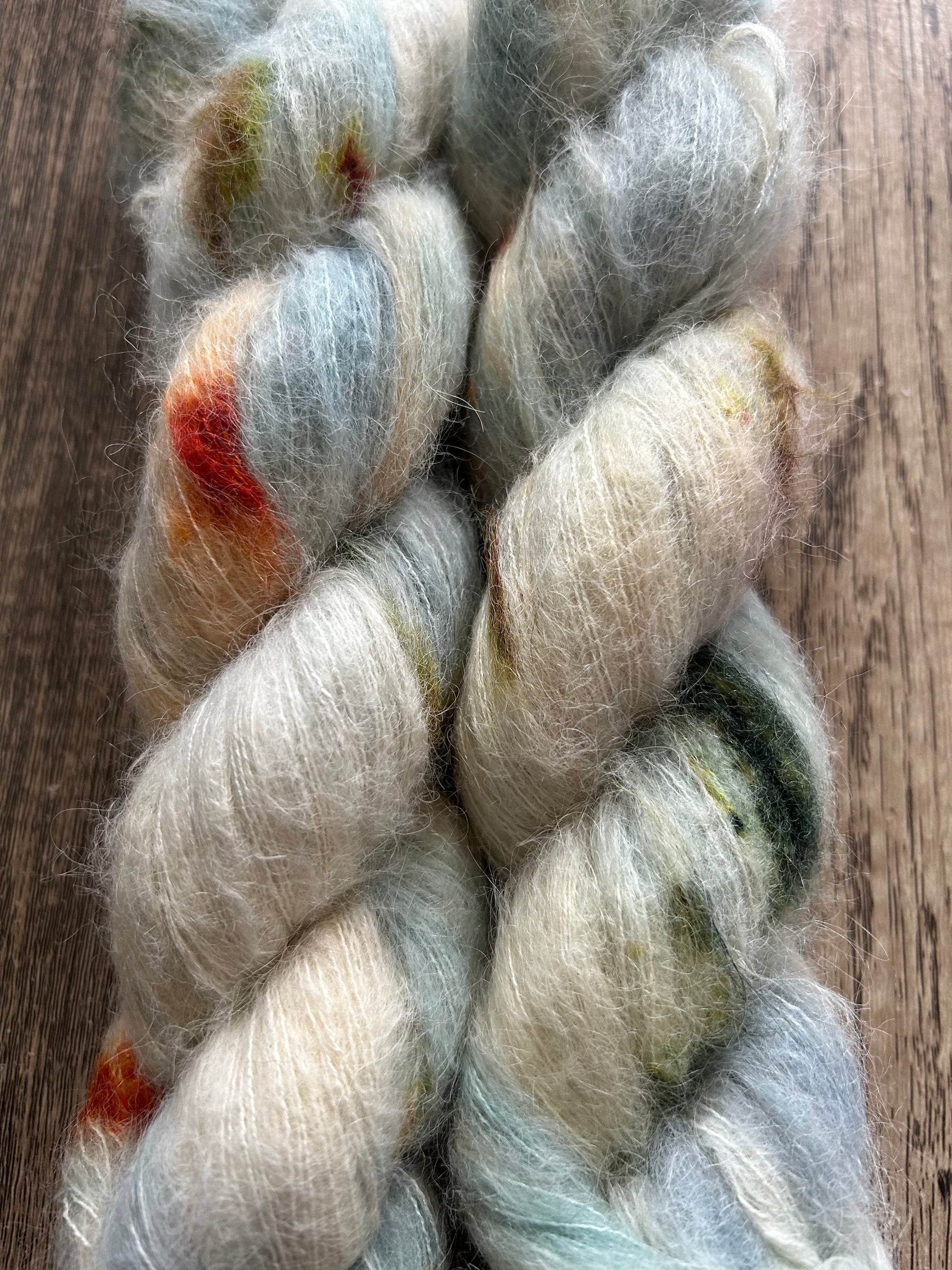 Duck -  Suri Alpaca Silk Lace