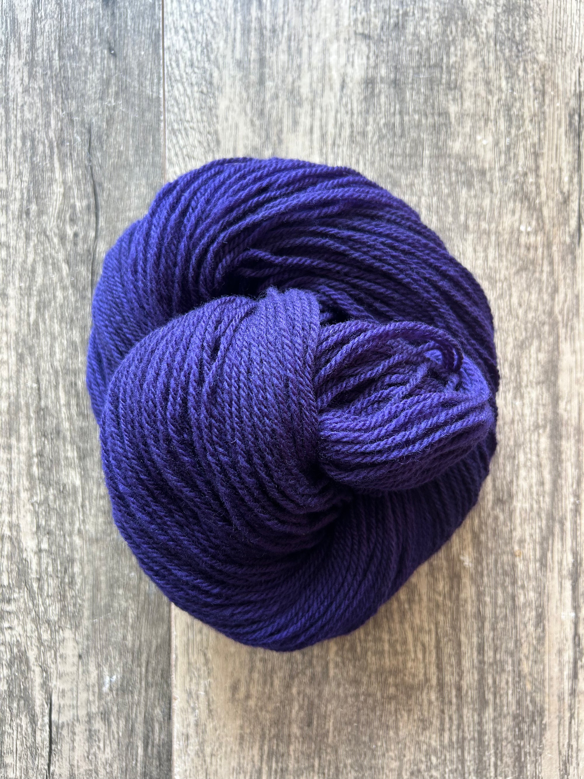 Ultraviolet - DK Corriedale Woolen Spun Yarn