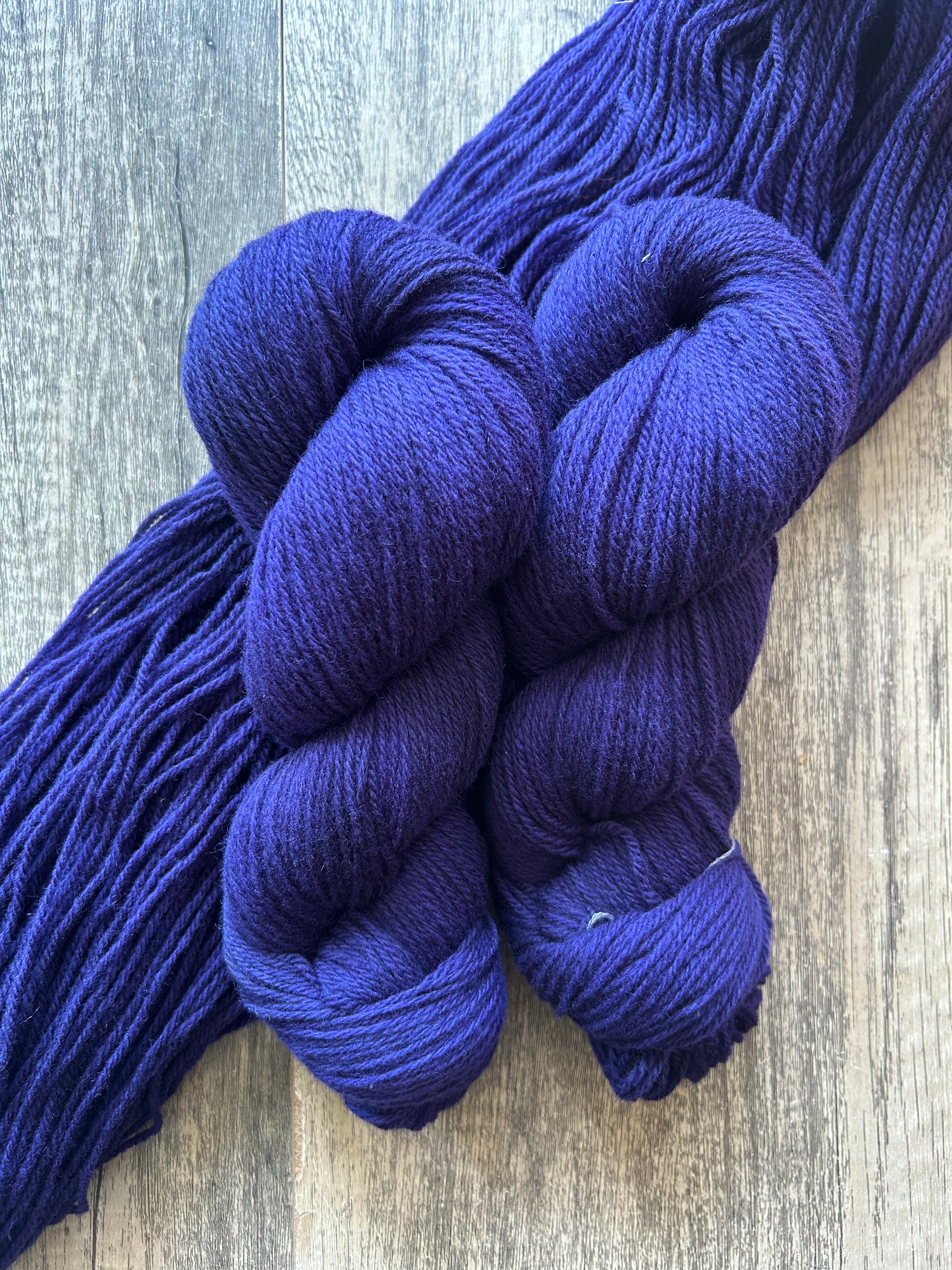 Ultraviolet - DK Corriedale Woolen Spun Yarn