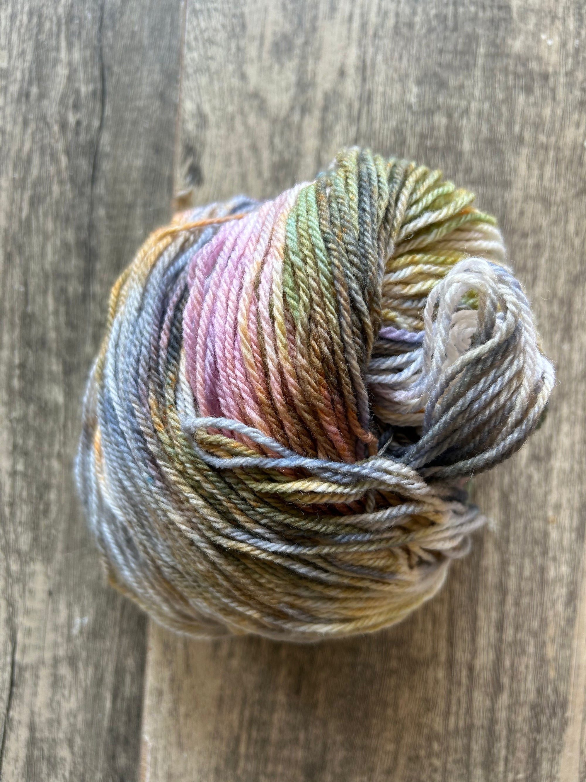 Hastings Sunrise - DK Corriedale Woolen Spun Yarn