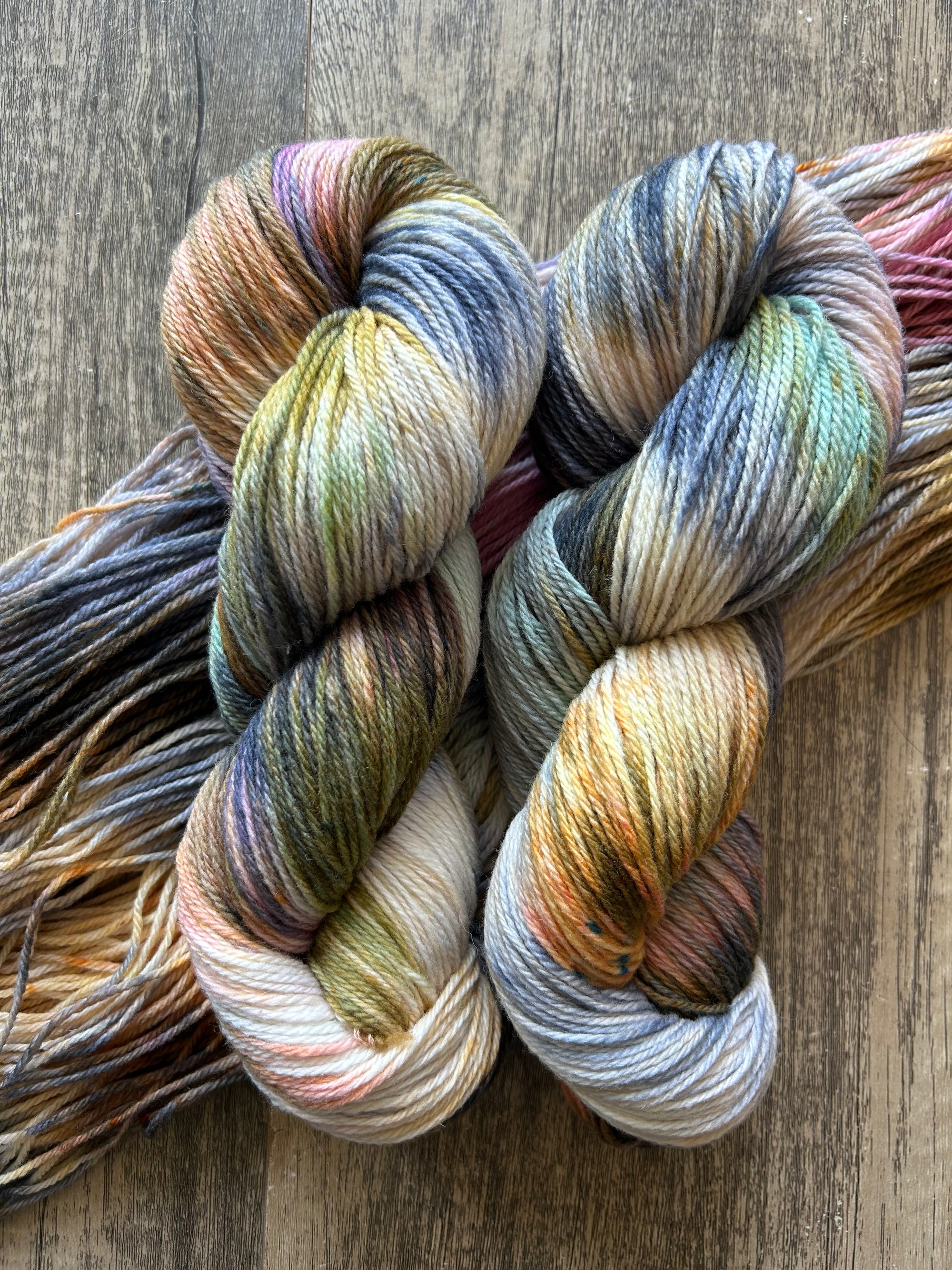 Hastings Sunrise - DK Corriedale Woolen Spun Yarn