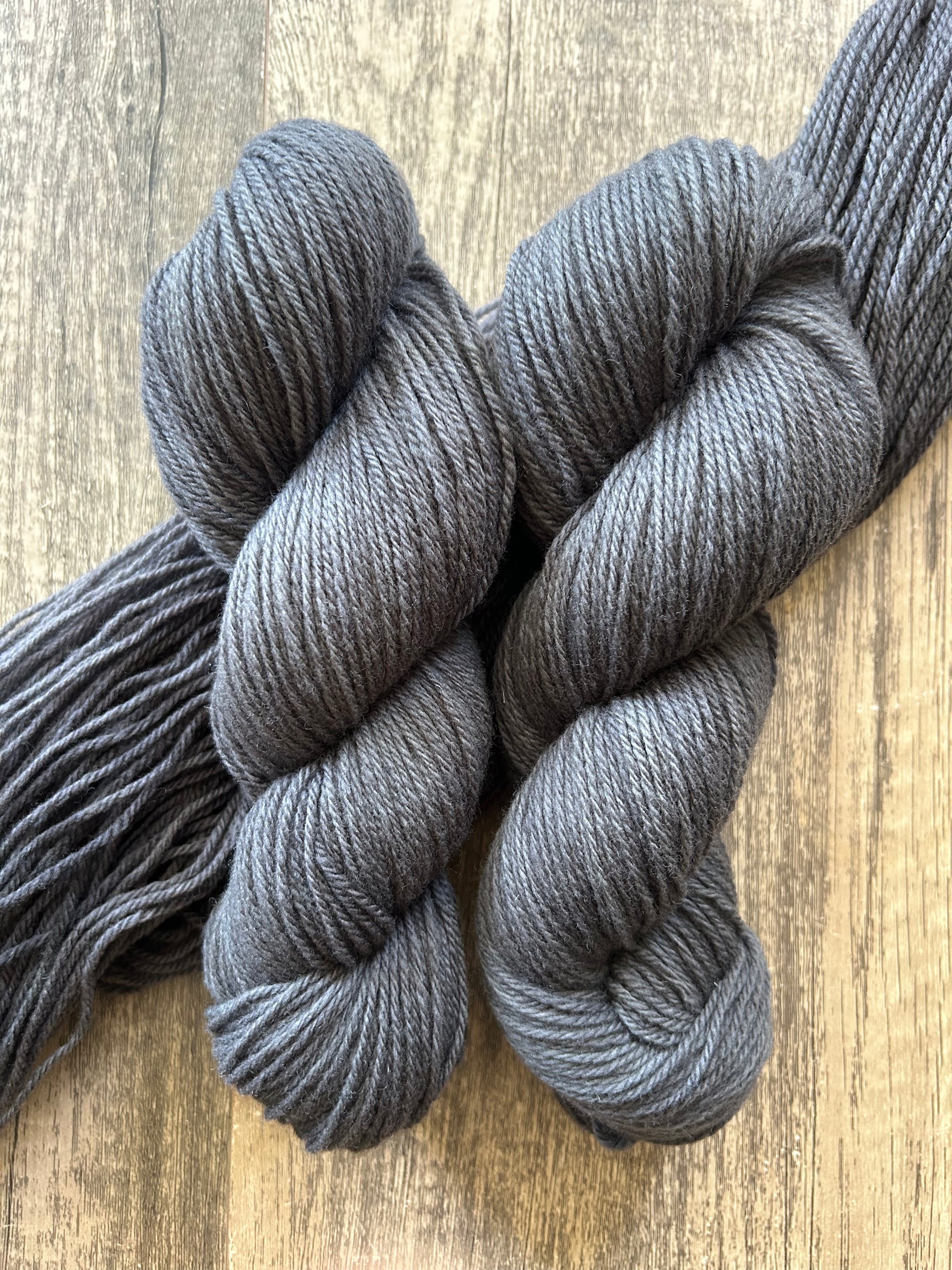 Thunder - DK Corriedale Woolen Spun Yarn