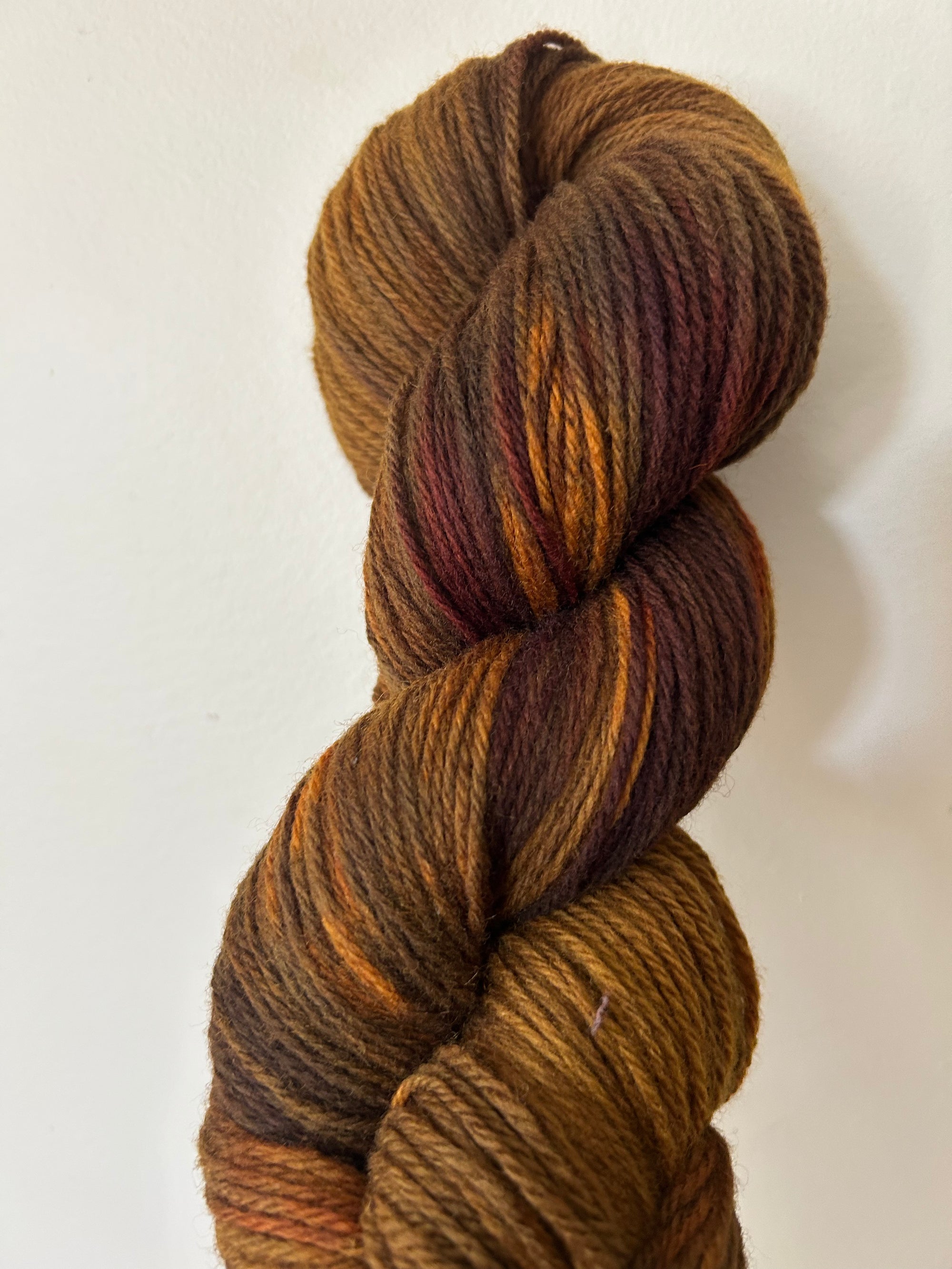 Tiger Eye - DK Corriedale Woolen Spun Yarn