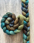 Foolproof Fractal Herb Garden - Non Superwash Grey Merino Fibre