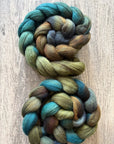 Foolproof Fractal Herb Garden - Non Superwash Grey Merino Fibre