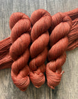 Rust - Merino/Silk/Yak Fingering
