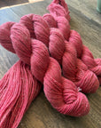 Hot Coral - DK 70/30 Wool/Linen