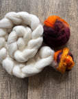Build A Batt Red/Gold - Cormo Fibre