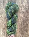 Lightning Bug on 80/20 Polwarth Bamboo- Fingering/Sport Wt Handspun