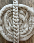 Undyed - Fog (23.6 micron) Haunui Fibre