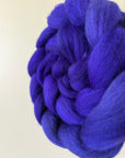 Vibrant Violet - Non Superwash Polwarth Fibre