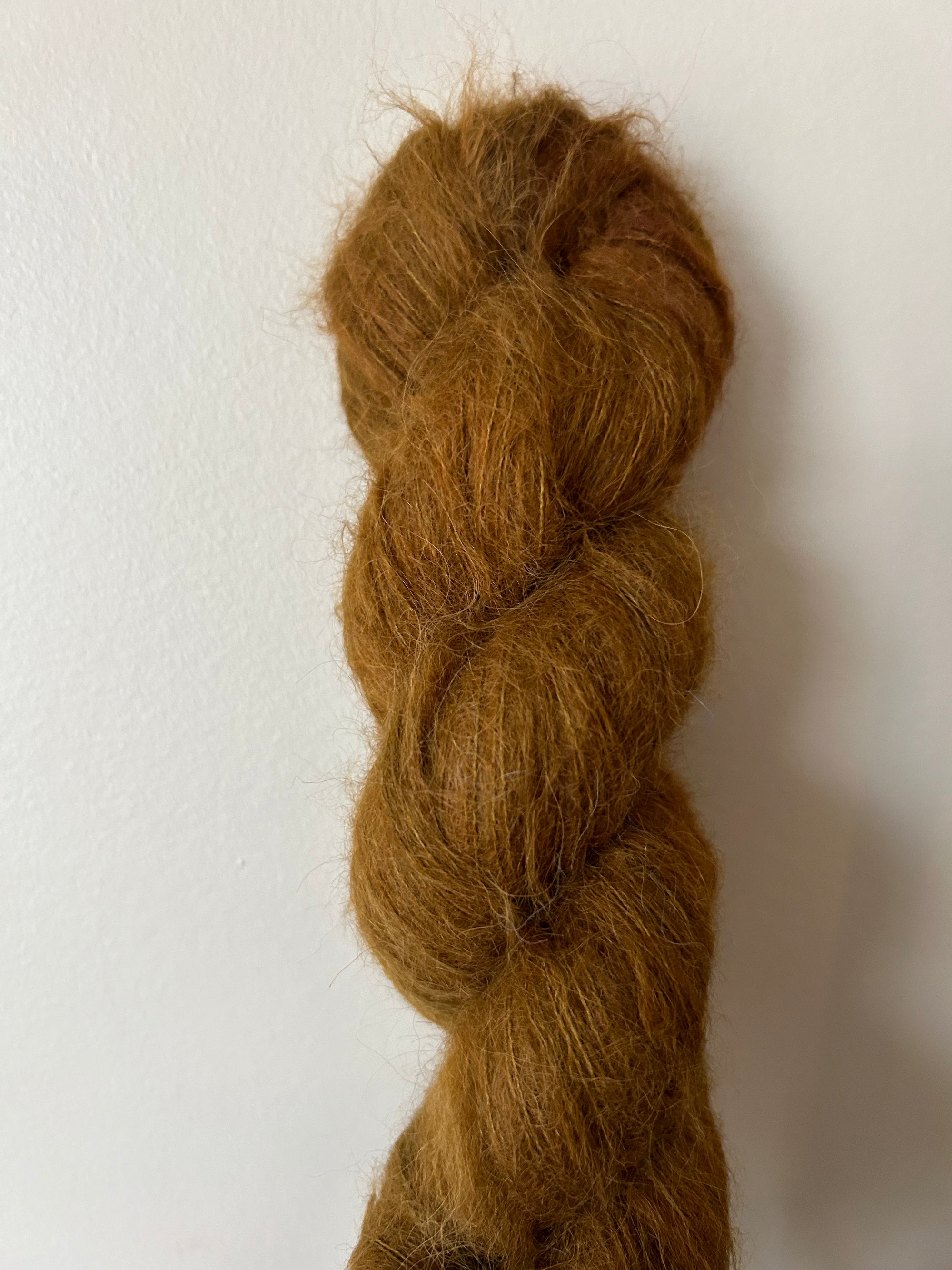 Warm Olive -  Suri Alpaca Silk Lace