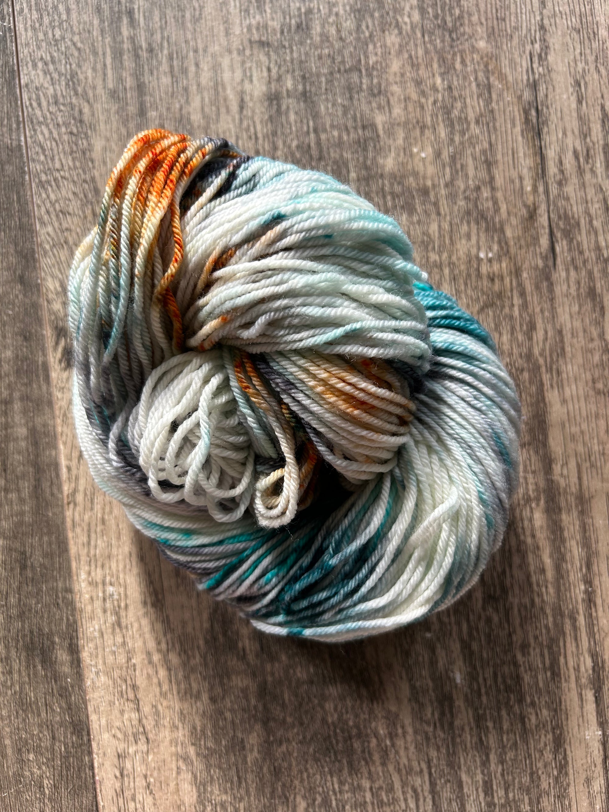 Salt Air (Heavy Speckle) - DK 85/15 SW Merino/Nylon