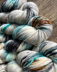 Salt Air (Heavy Speckle) - DK 85/15 SW Merino/Nylon