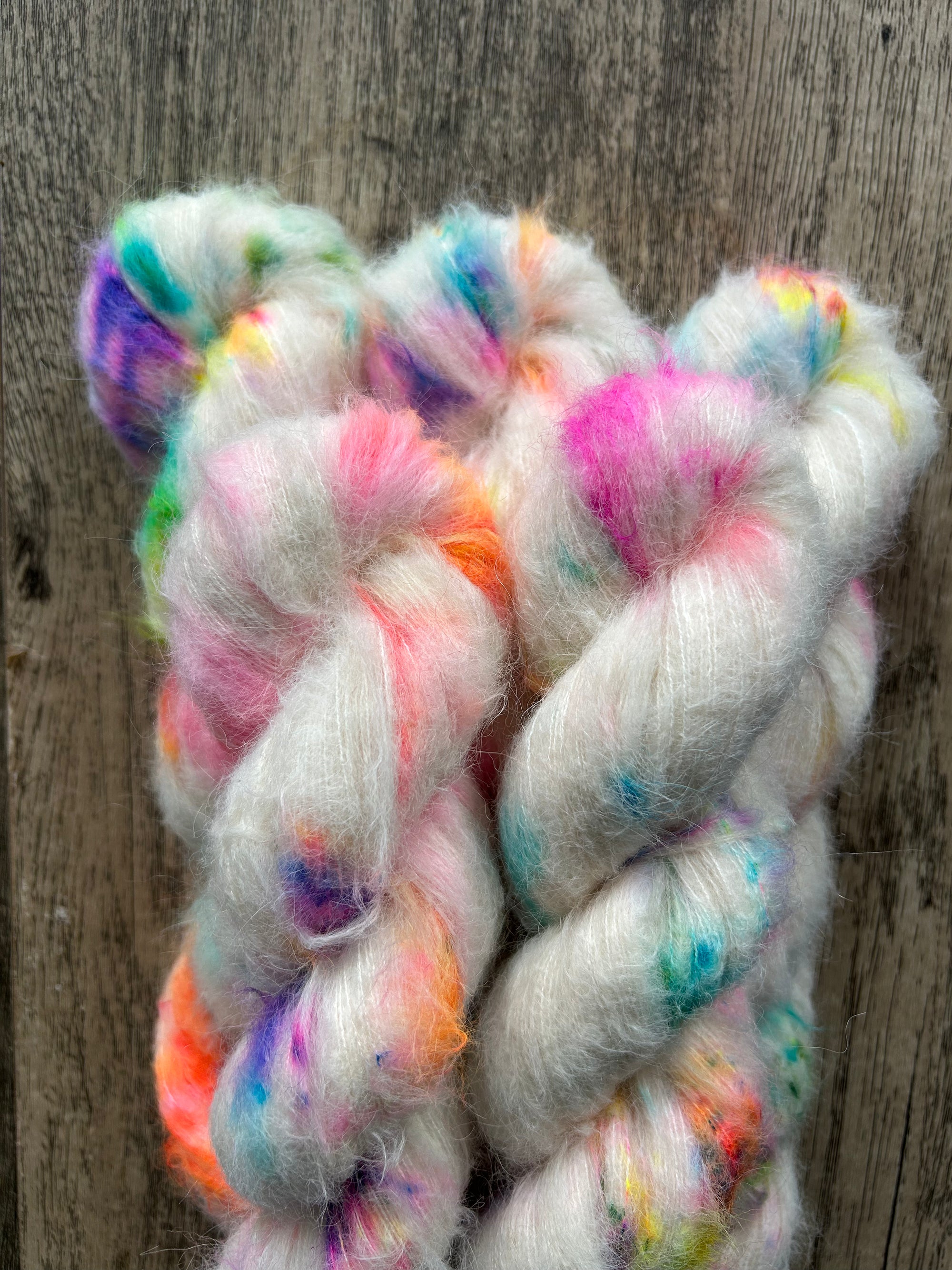 Funfetti-  Suri Alpaca Silk Lace