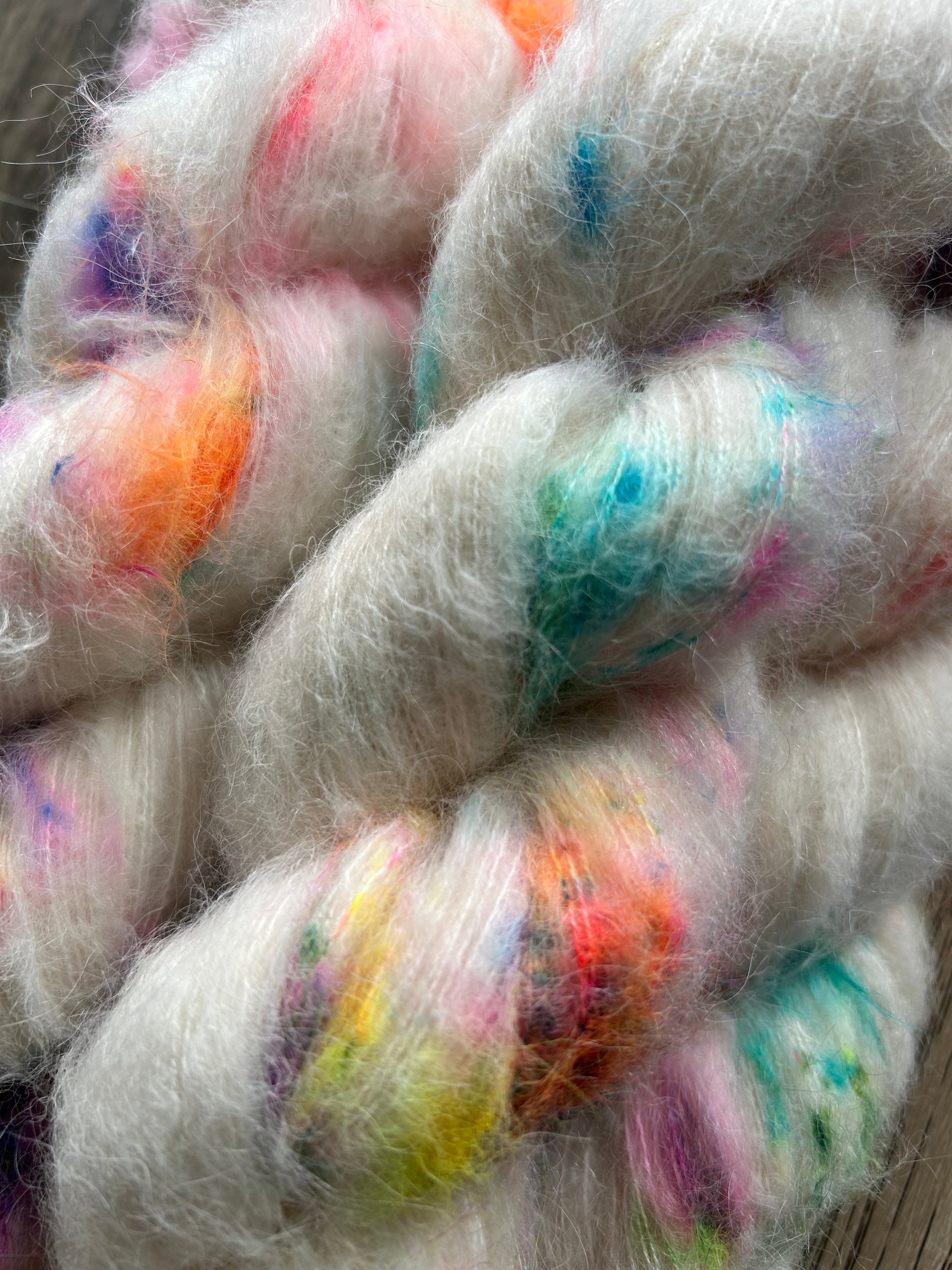 Funfetti-  Suri Alpaca Silk Lace