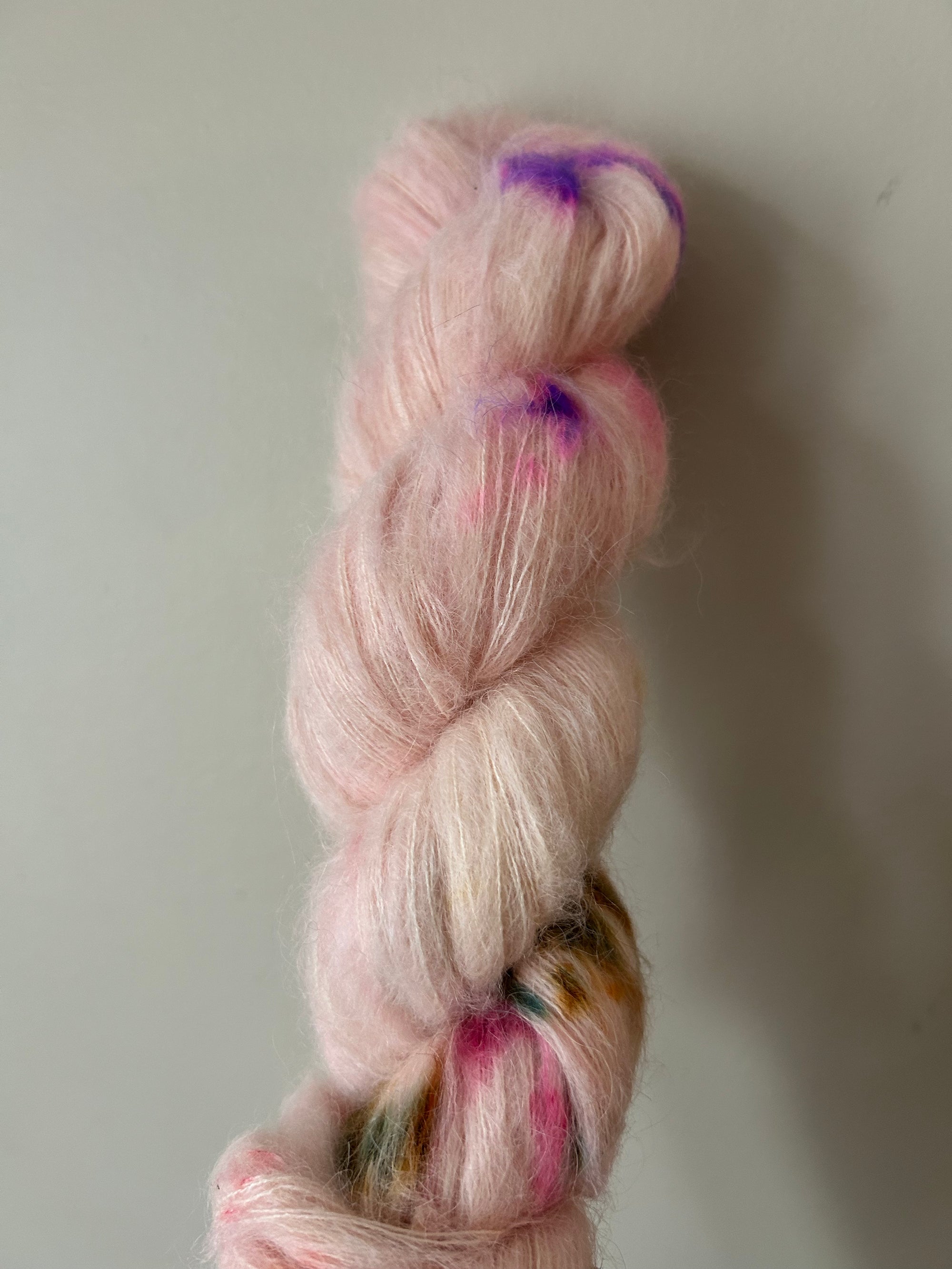 Philippine Kingfisher -  Suri Alpaca Silk Lace