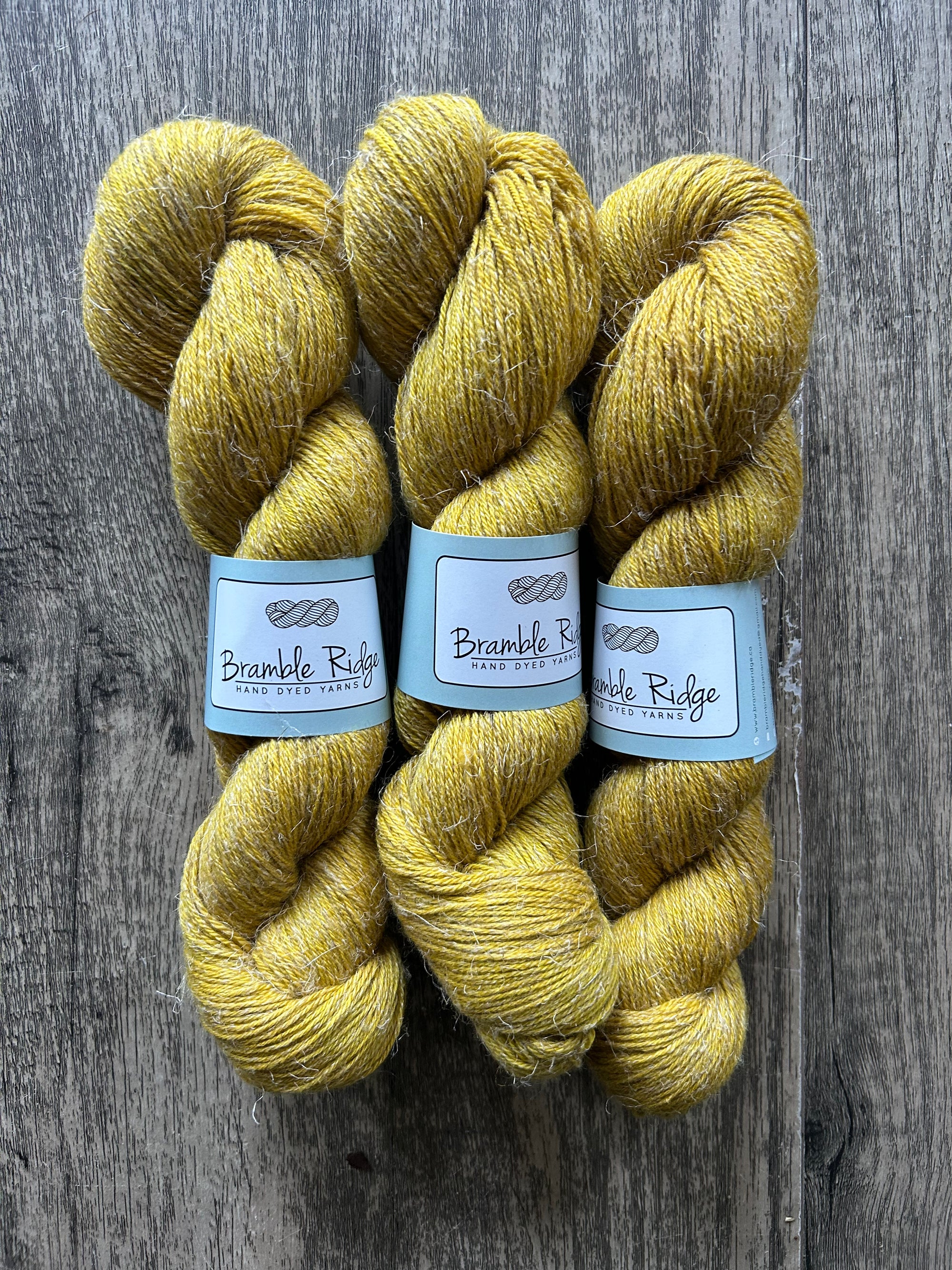 Mellyellow- Sock Wool/Linen 70/30
