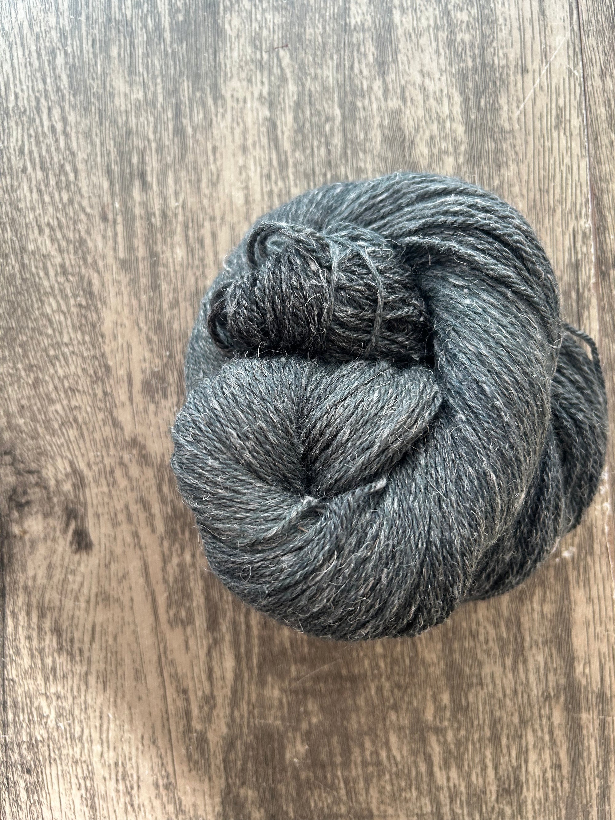 Dark Squall - DK 70/30 Wool/Linen