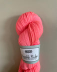 Hot Coral - Sock High Twist 85/15