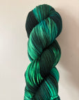 Emerald Swallowtail - Sock High Twist 85/15