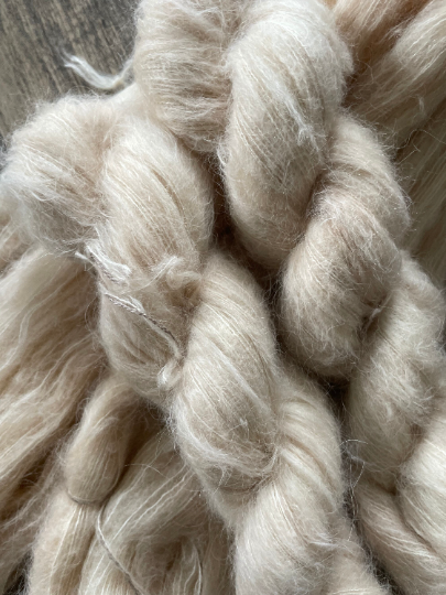 Buttercream - Suri Alpaca Silk Lace