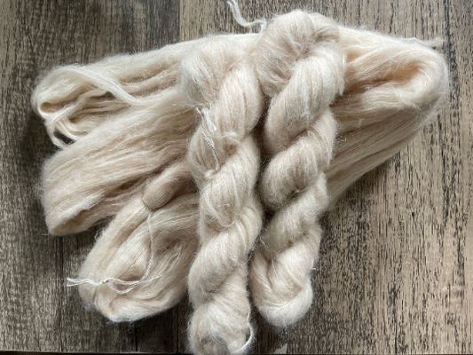 Buttercream - Suri Alpaca Silk Lace