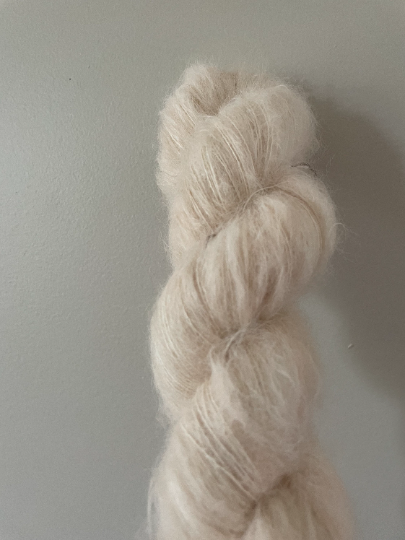 Buttercream - Suri Alpaca Silk Lace