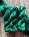 Emerald Swallowtail - Sock High Twist 85/15